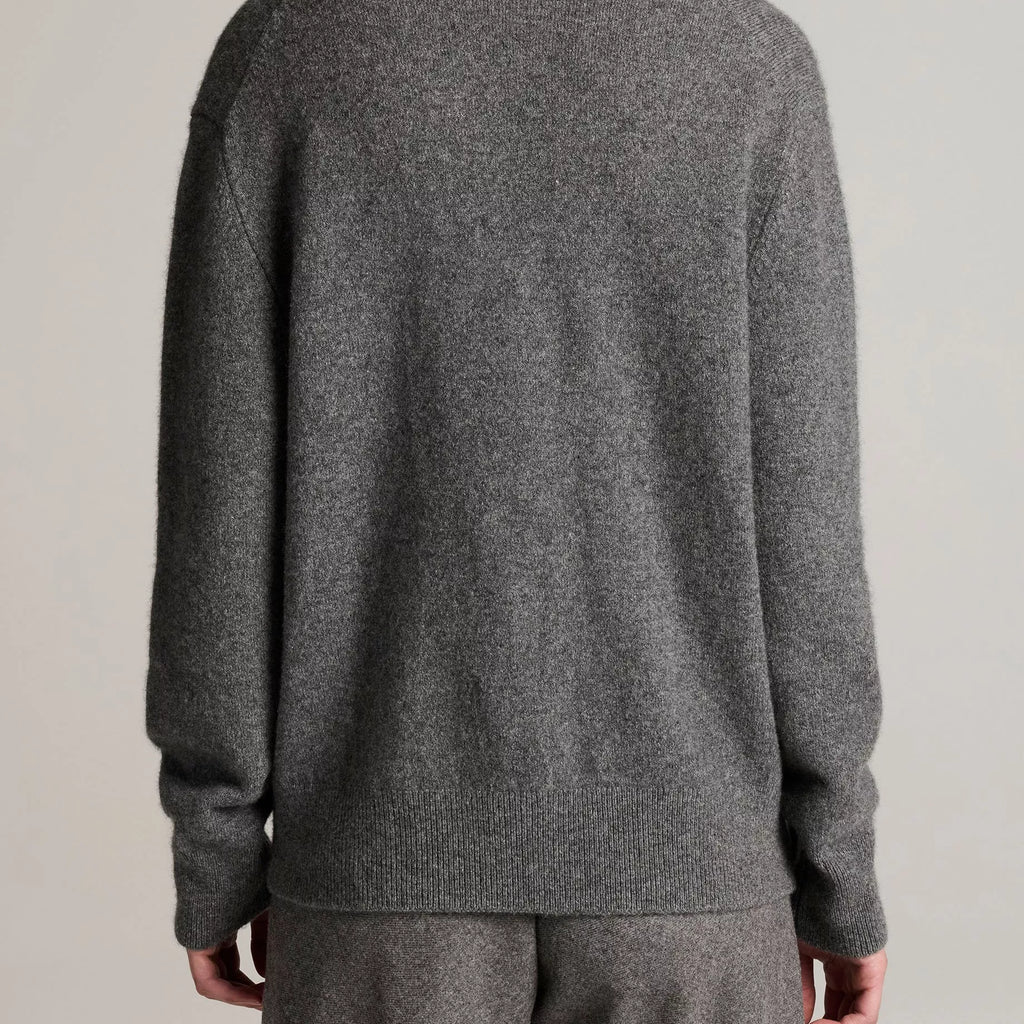 Vince Wool & Cashmere-Blend Relaxed V-Neck Cardigan