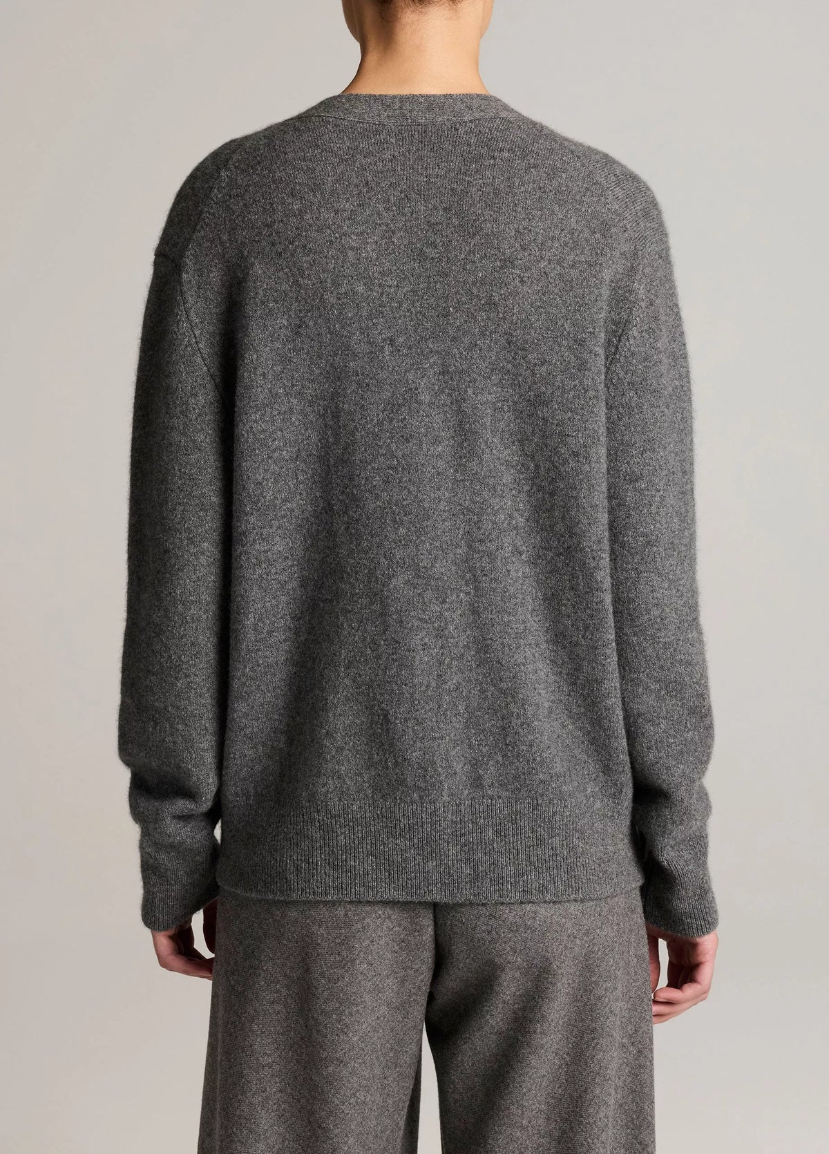 Vince Wool & Cashmere-Blend Relaxed V-Neck Cardigan