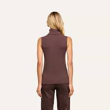 L'Agence Ceci Sleeveless Turtleneck