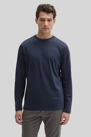 Robert Barakett The Barakett Double Neck Long Sleeve Tee