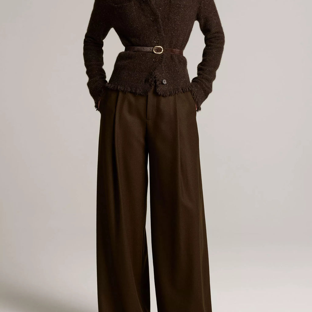 Vince Donegal Plush Cashmere Shrunken Cardigan