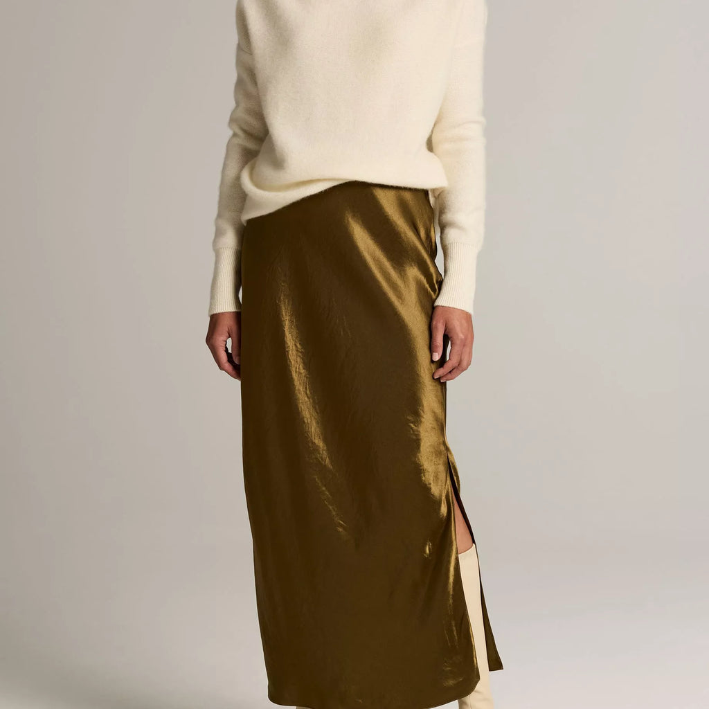 Vince Plush Cashmere Funnel-Neck Sweater