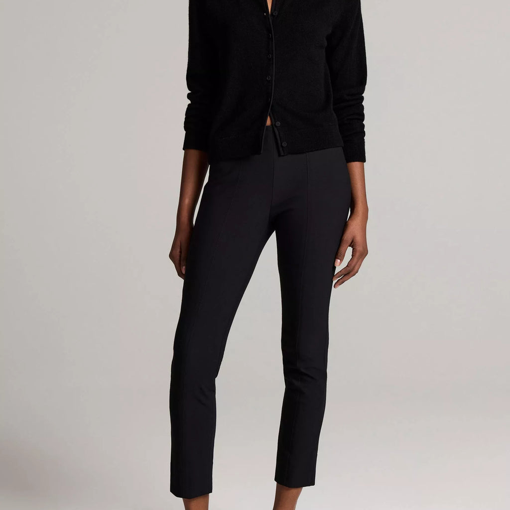Vince Wool-Blend Mixed-Media Cardigan