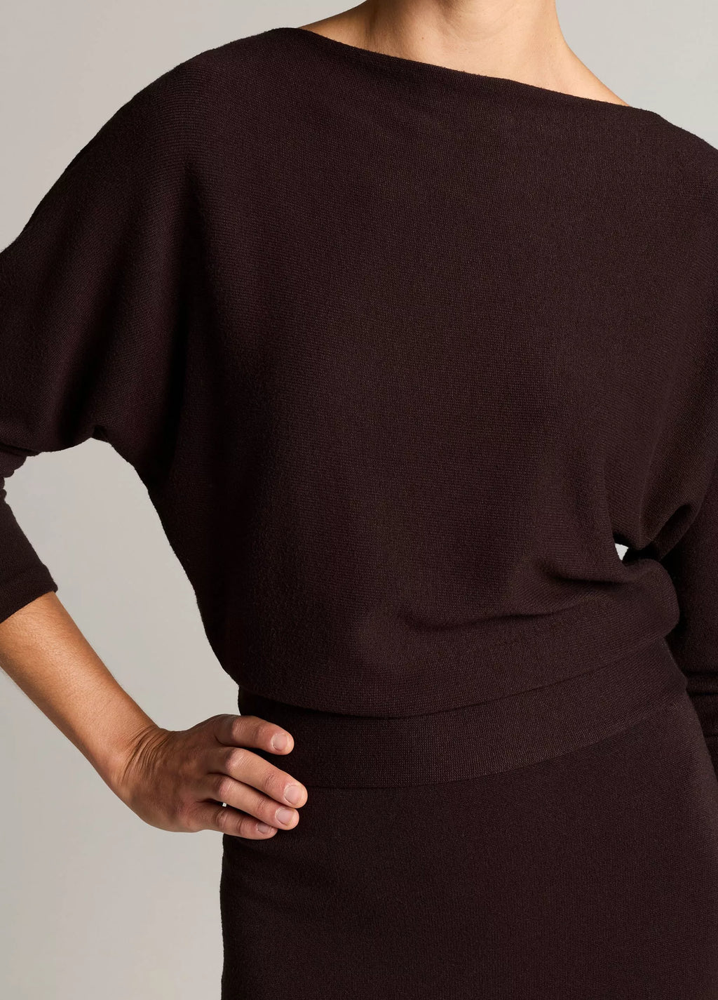 Vince Cozy Stretch-Jersey Midi Dress