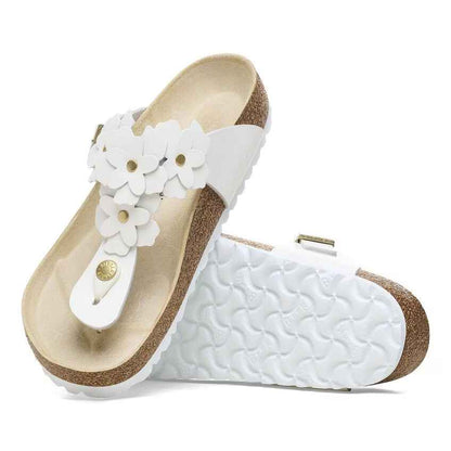 Birkenstock Gizeh Flower Leather Sandal