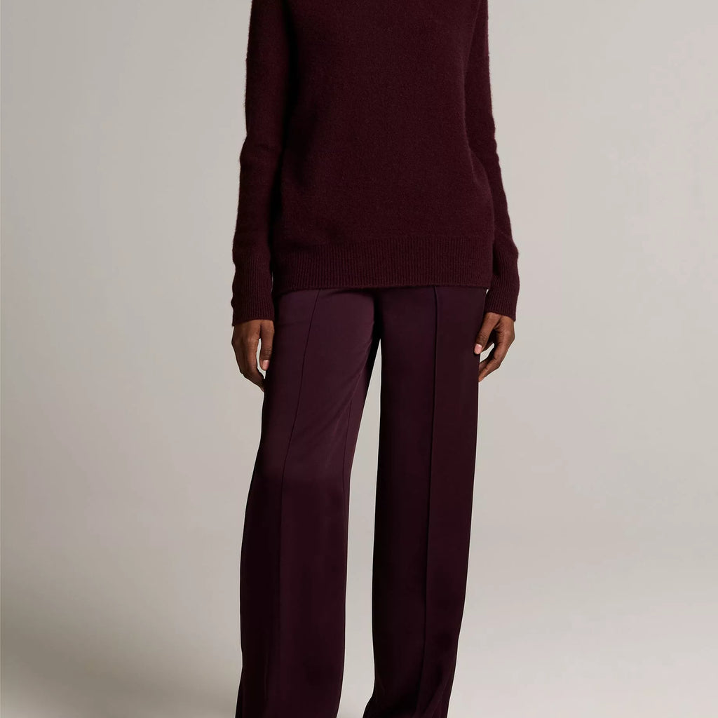 Vince Plush Cashmere Funnel-Neck Sweater