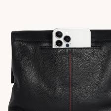 Hammitt VIP Medium Shoulder Bag - Black/Gunmetal