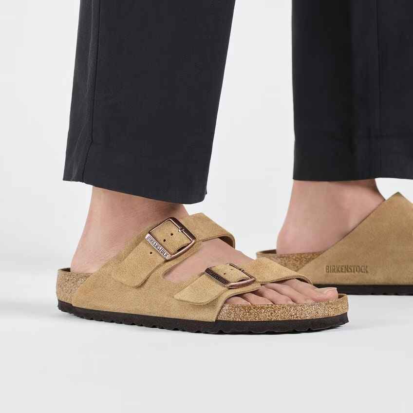 Birkenstock Arizona Suede Leather Sandal