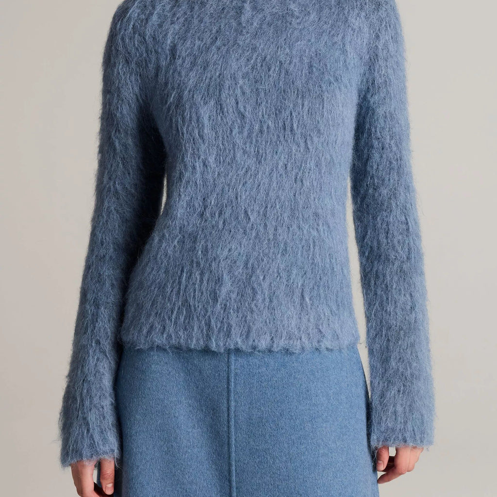 Vince Brushed Crew Neck Sweater