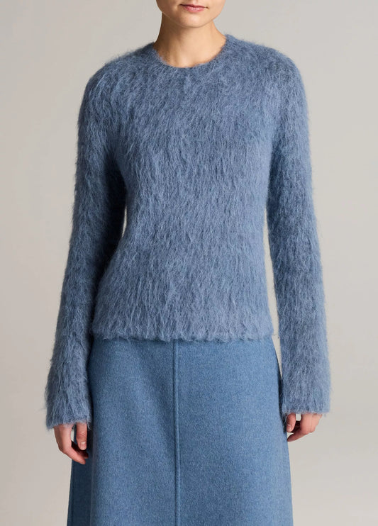 Vince Brushed Crew Neck Sweater