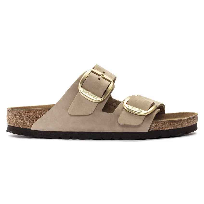 Birkenstock Arizona Big Buckle Nubuck Leather Sandal