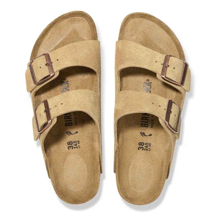 Birkenstock Arizona Suede Leather Sandal