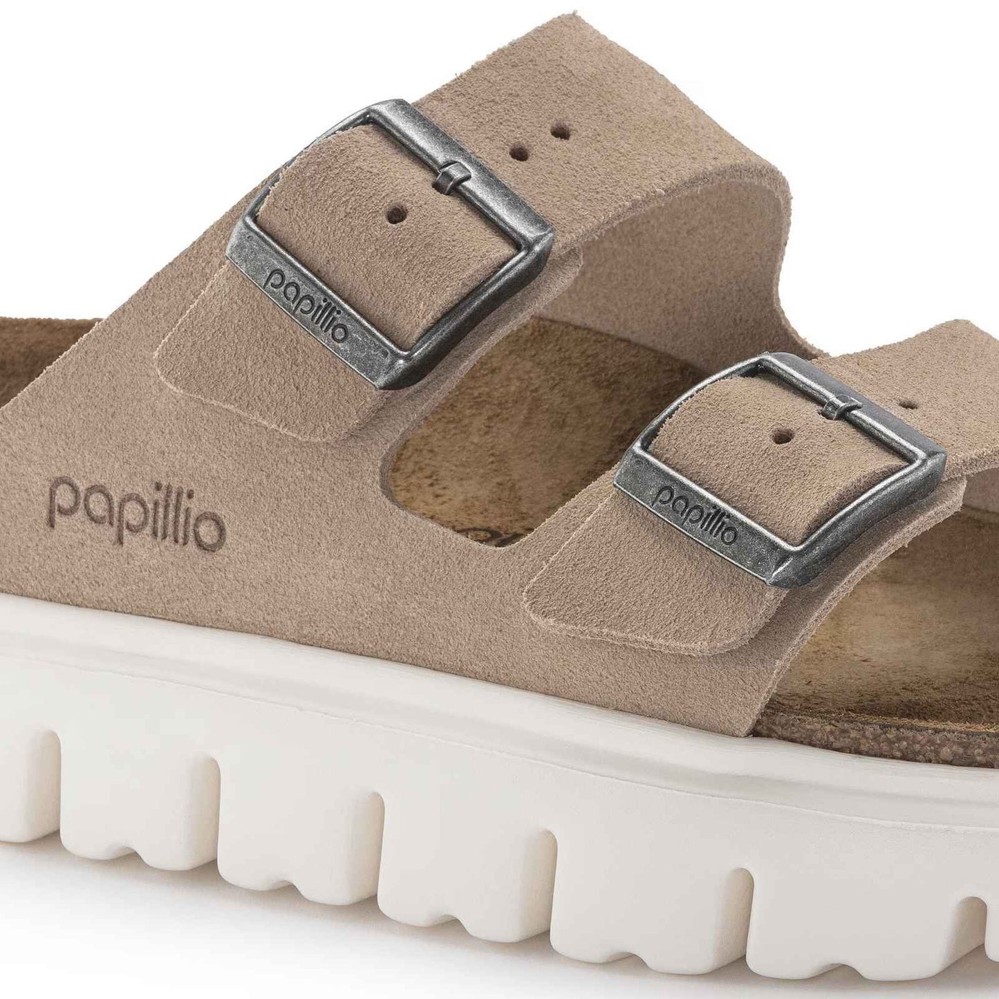 Birkenstock Arizona Chunky Suede Leather Sandal