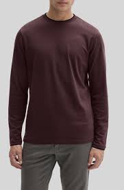 Robert Barakett The Barakett Double Neck Long Sleeve Tee