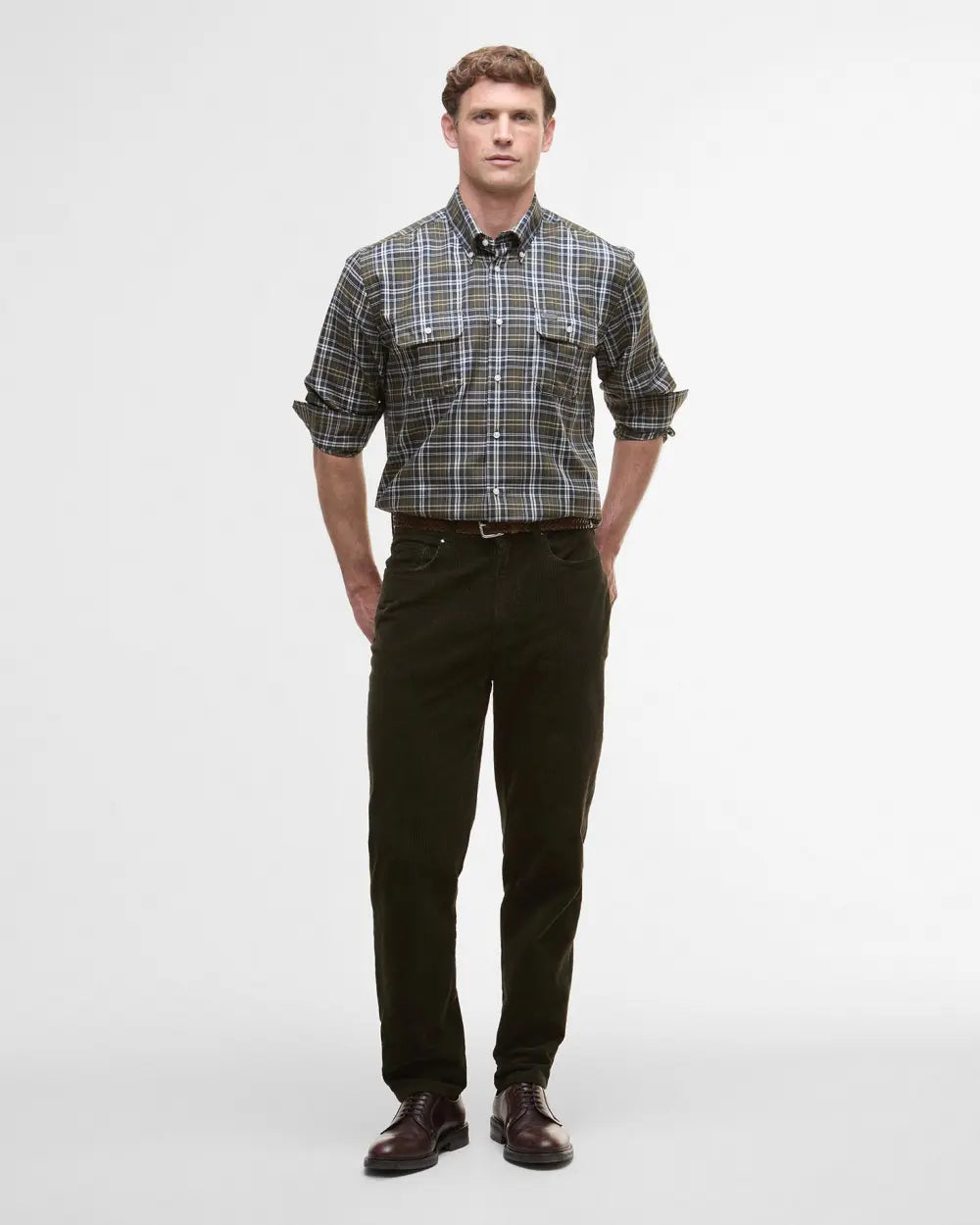 Barbour Saldon Thermo-Weave Checked Shirt