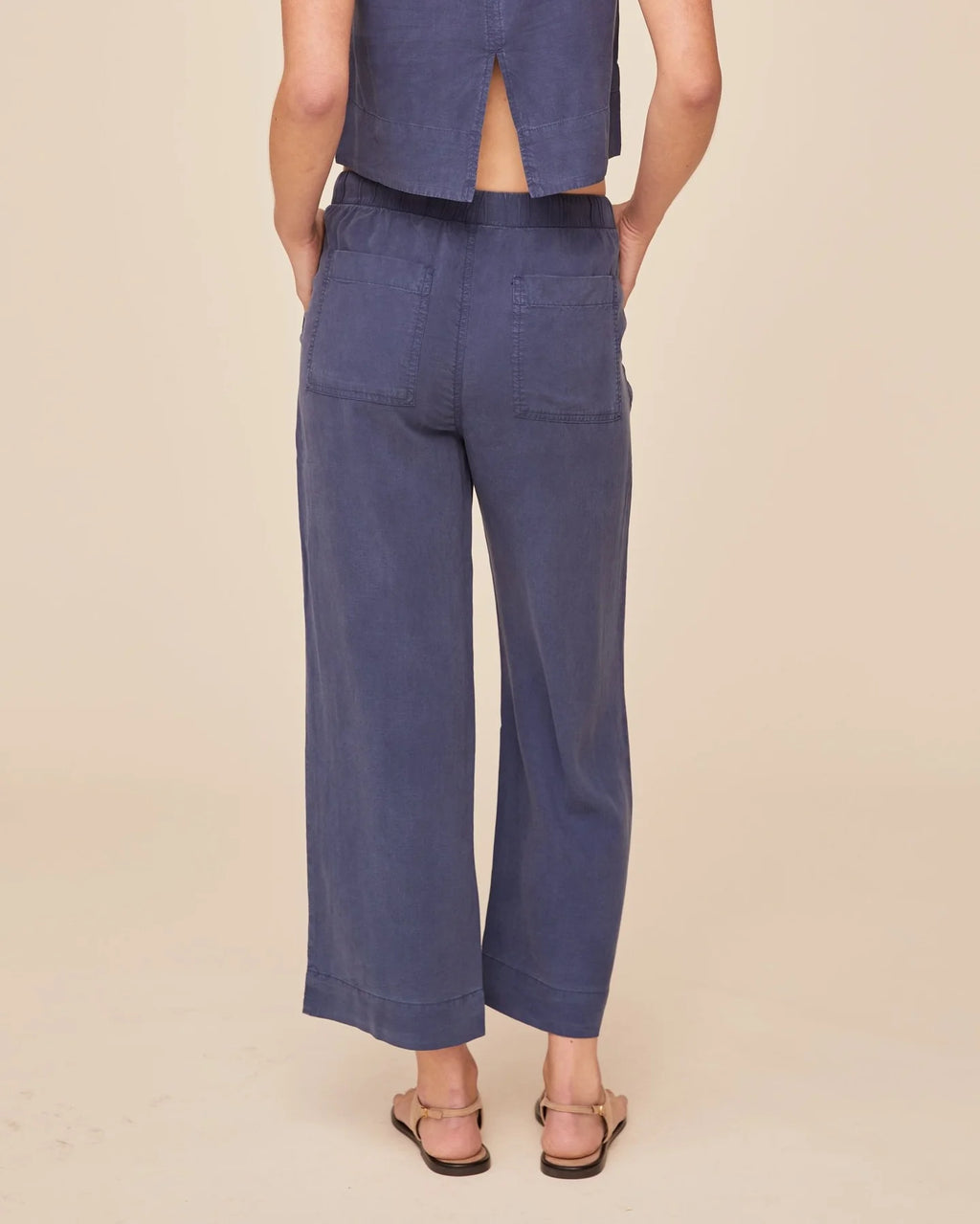 Bella Dahl Easy Pocket Wide Leg Crop