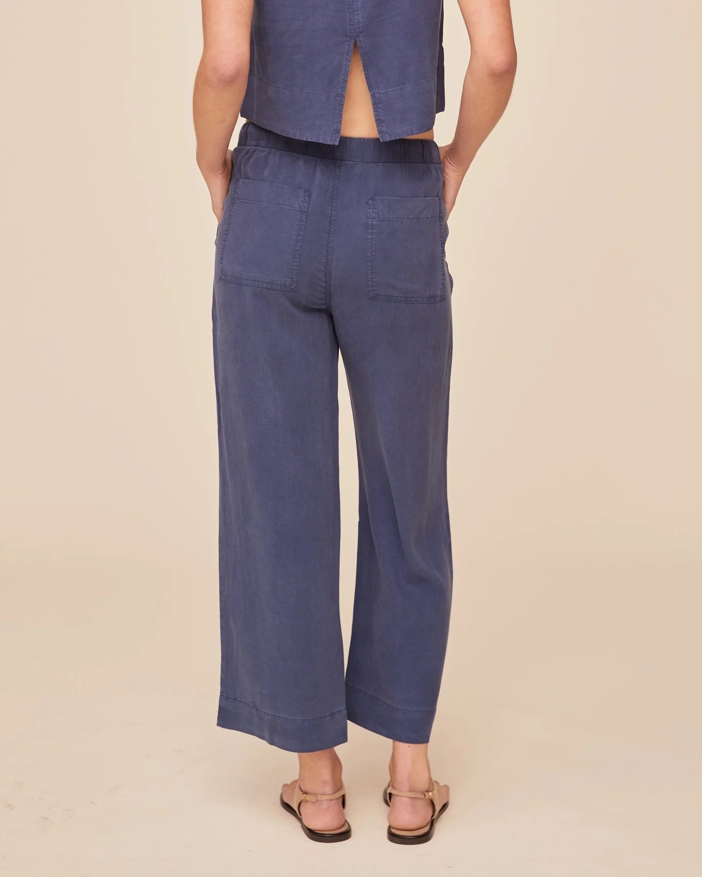 Bella Dahl Easy Pocket Wide Leg Crop
