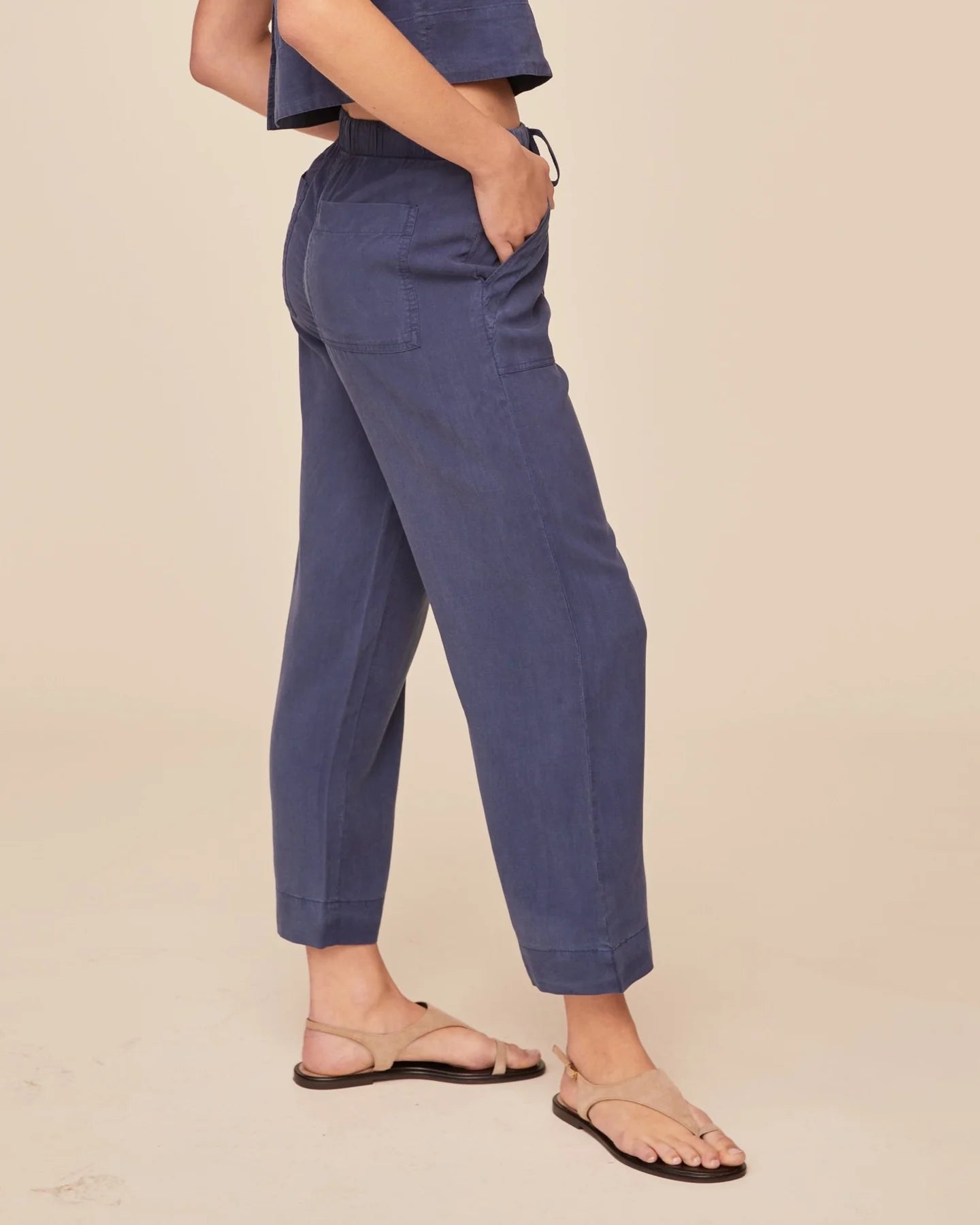 Bella Dahl Easy Pocket Wide Leg Crop