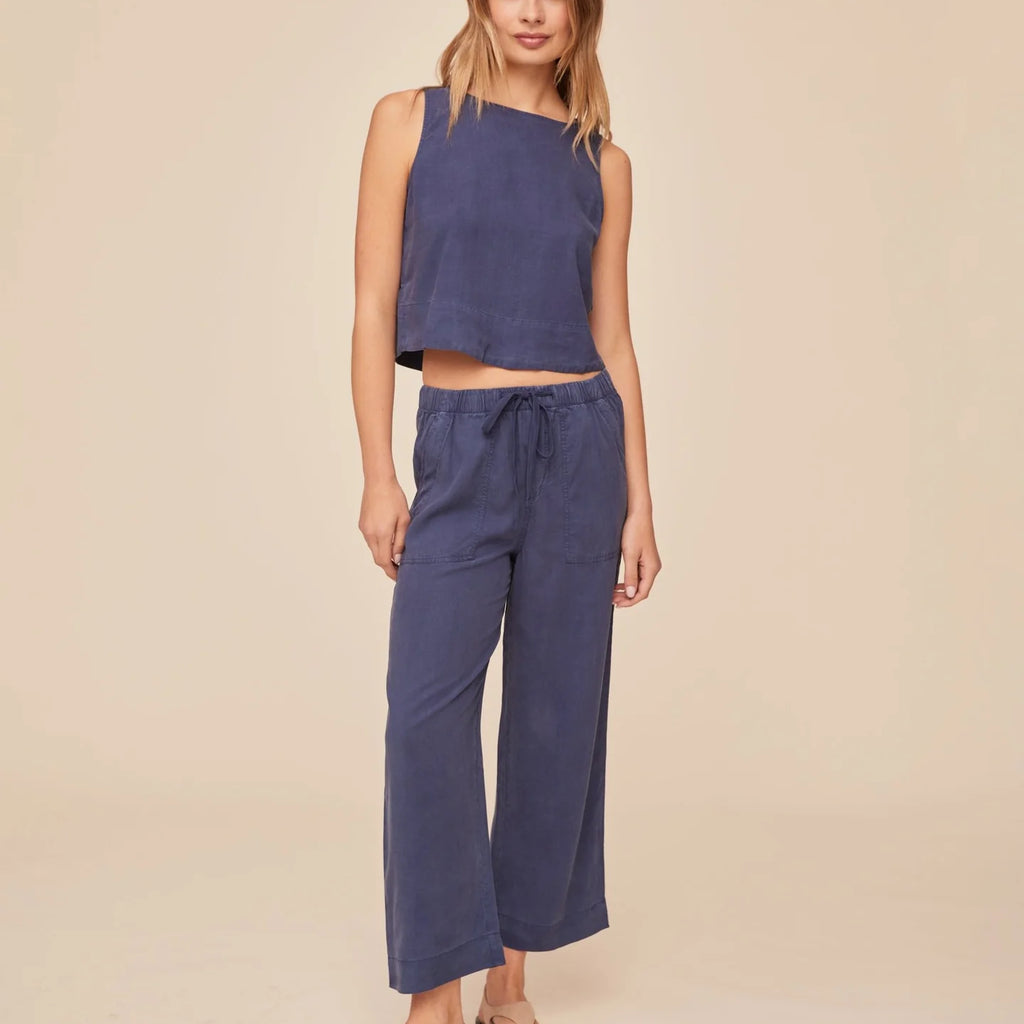 Bella Dahl Easy Pocket Wide Leg Crop