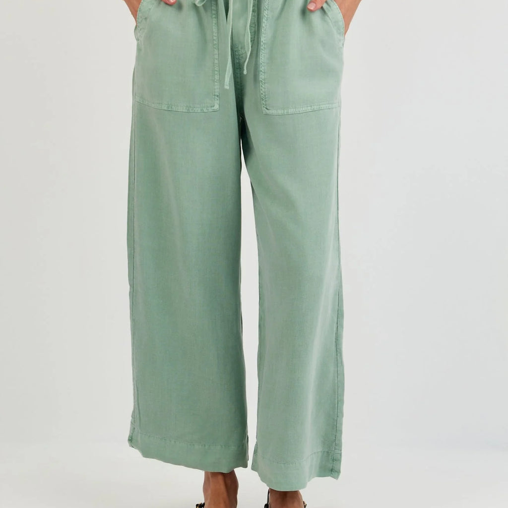 Bella Dahl Easy Pocket Wide Leg Crop