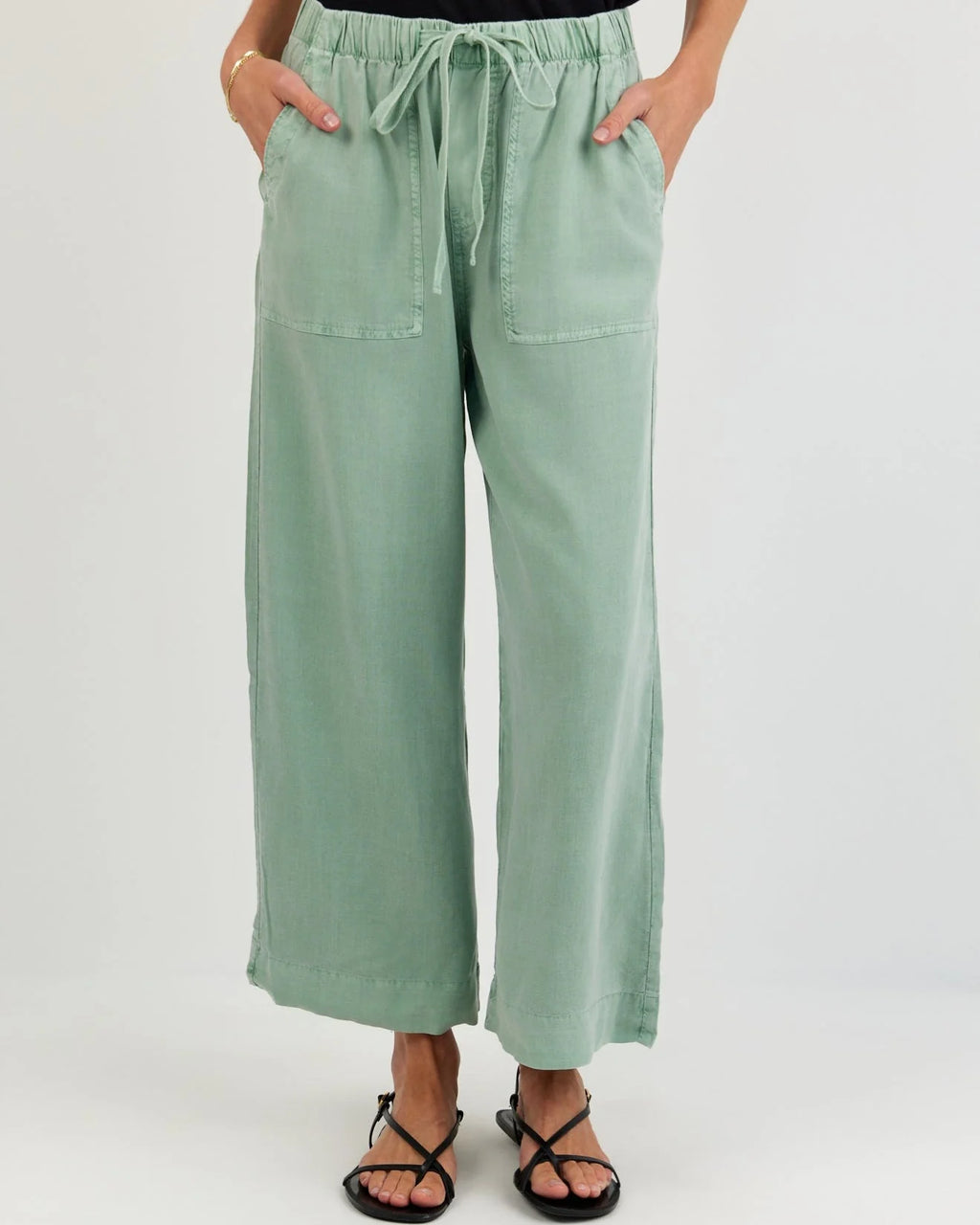 Bella Dahl Easy Pocket Wide Leg Crop