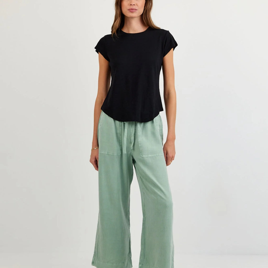 Bella Dahl Easy Pocket Wide Leg Crop