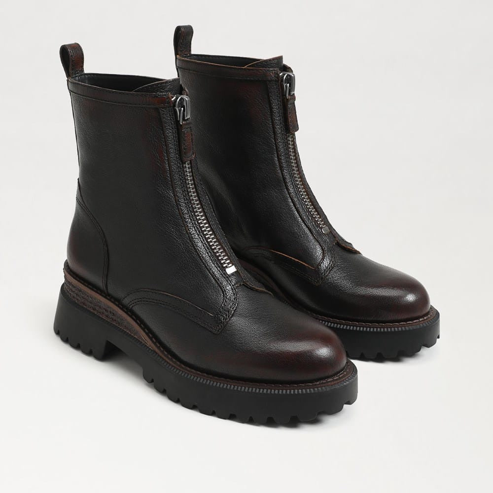Moto Brown Leather
