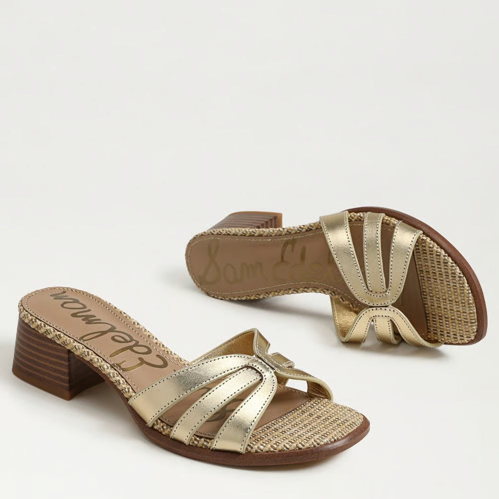 Sam Edelman Farrin Block Heel Slide Sandal