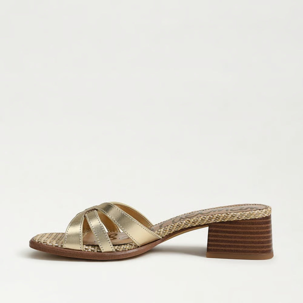 Sam Edelman Farrin Block Heel Slide Sandal