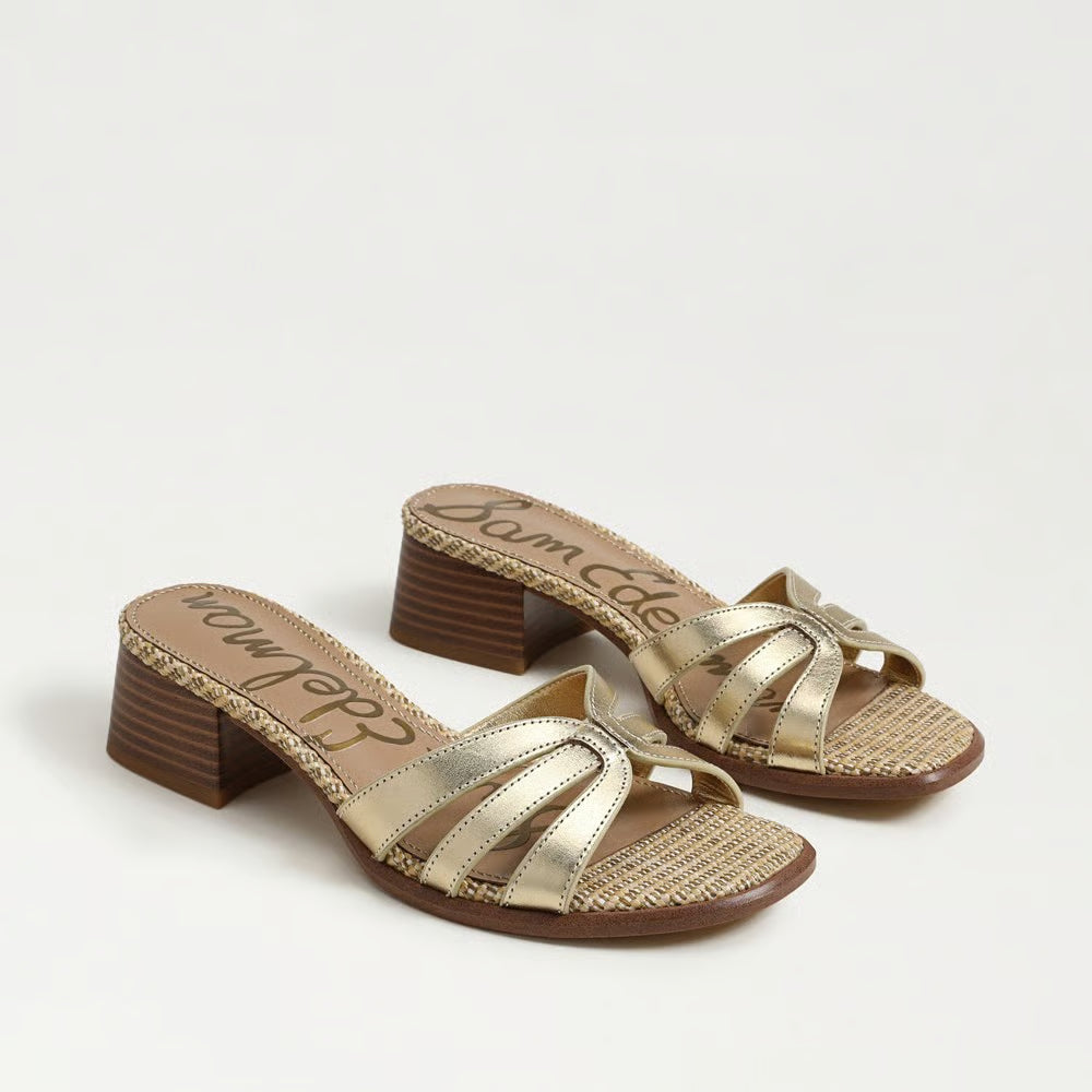 Sam Edelman Farrin Block Heel Slide Sandal