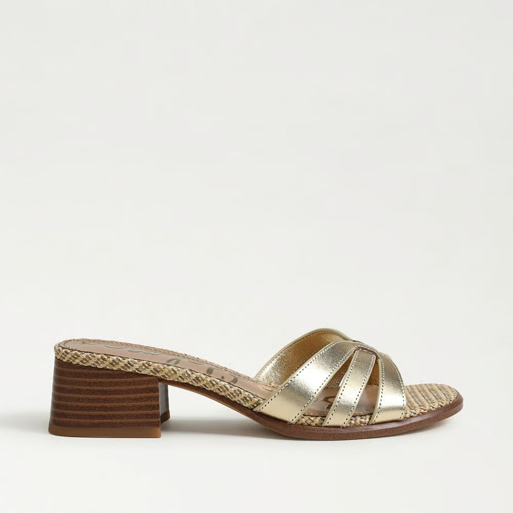 Sam Edelman Farrin Block Heel Slide Sandal
