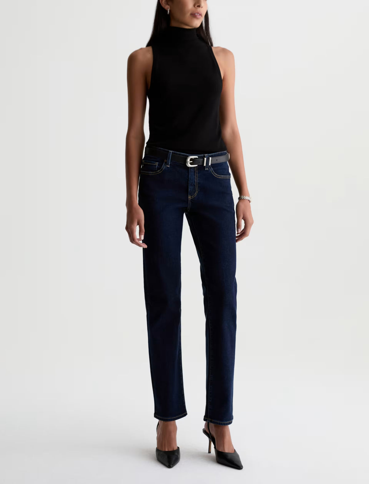 AG Sandra Jean Low-Rise Straight