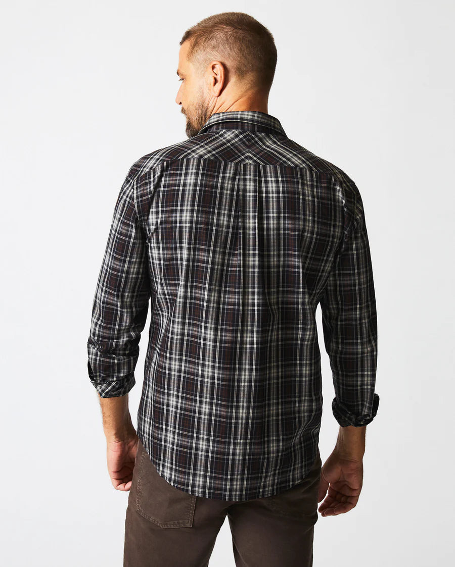 Billy Reid Tonal Plaid Tuscumbia Shirt