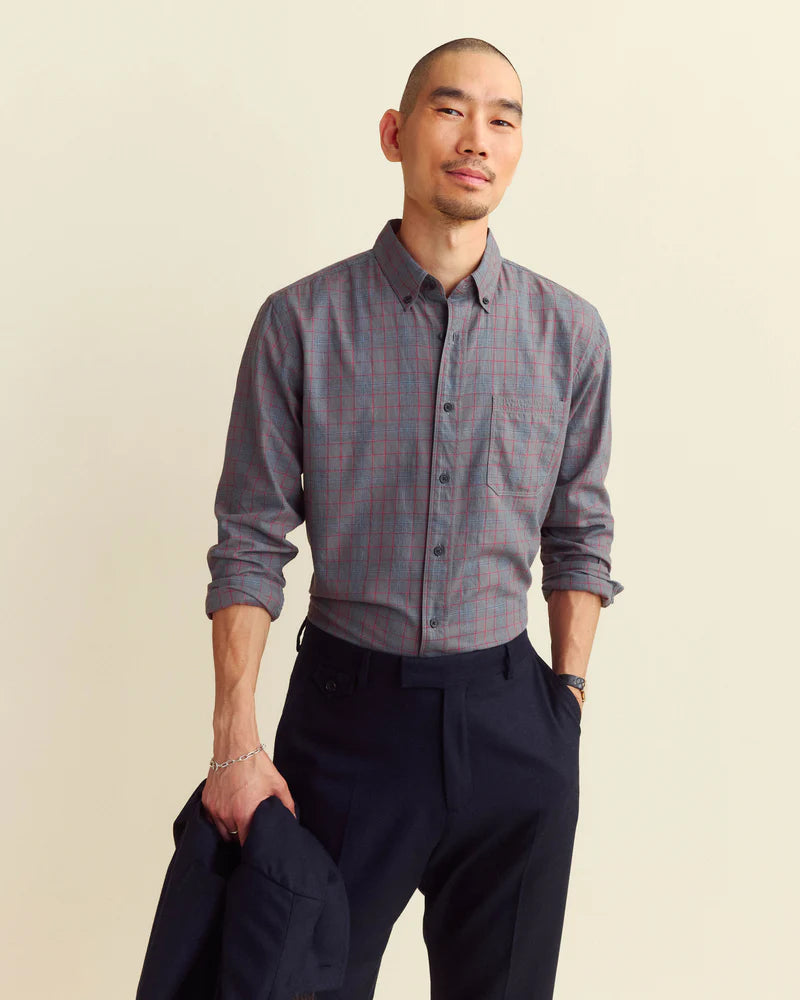 Billy Reid Tuscumbia Plaid Shirt