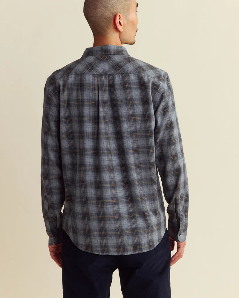 Billy Reid Shadow Plaid John Shirt