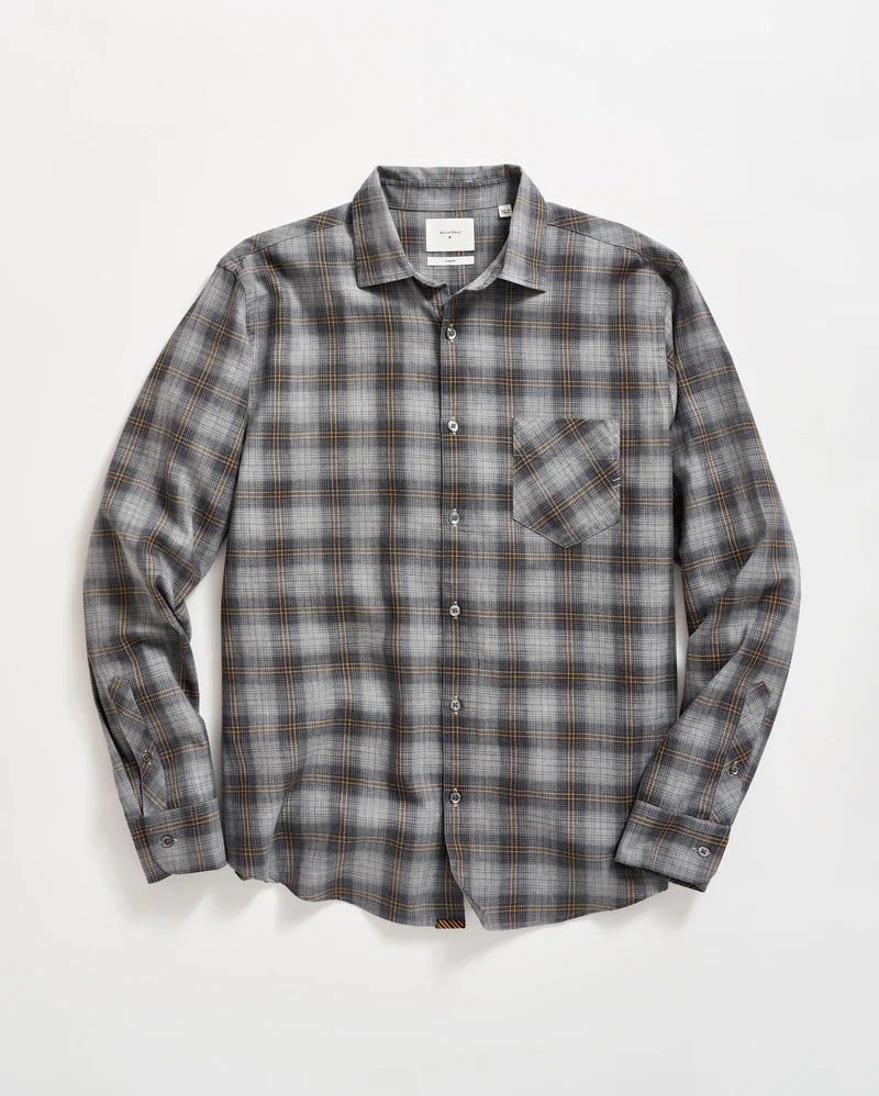 Billy Reid Shadow Plaid John Shirt