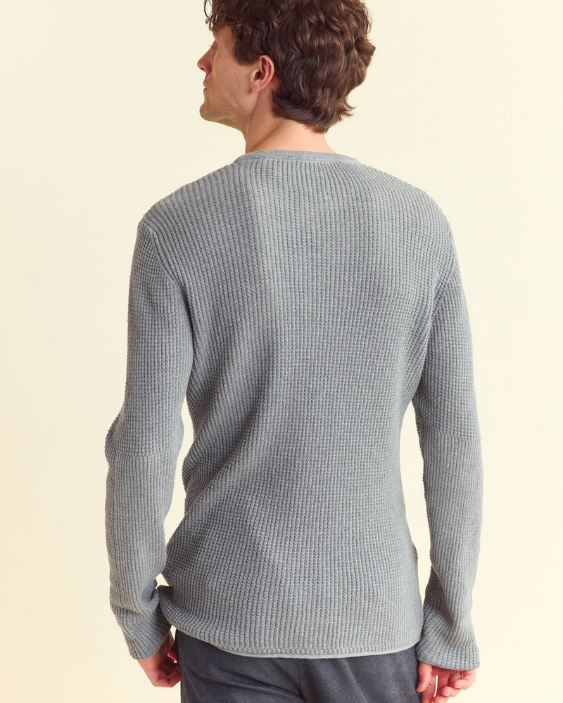 Billy Reid Mini Waffle Crew