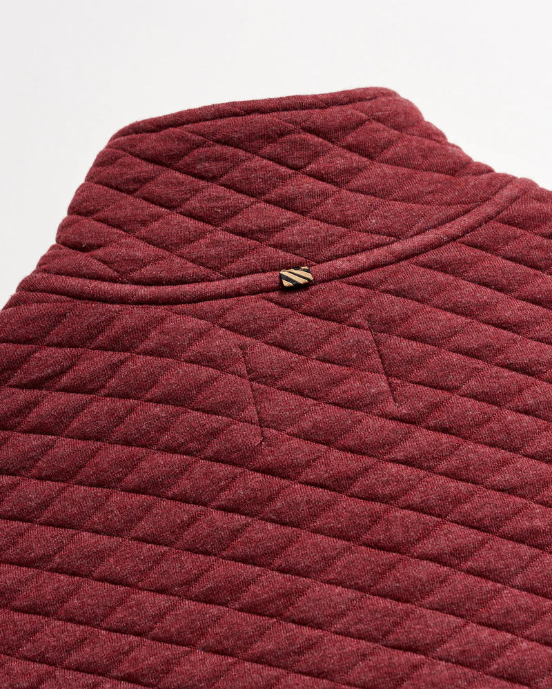 Billy Reid Diamond Quilt Half Zip