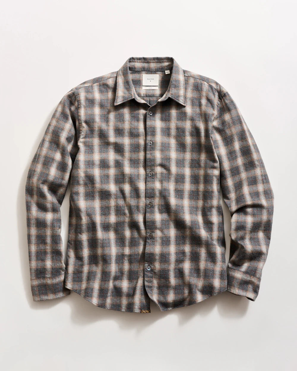Billy Reid Melange Grid Plaid Wilson Shirt