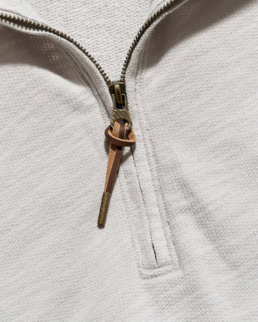 Billy Reid French Terry Half Zip