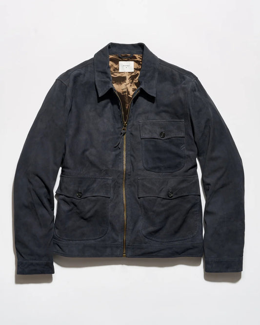 Billy Reid Suede Dutton Jacket