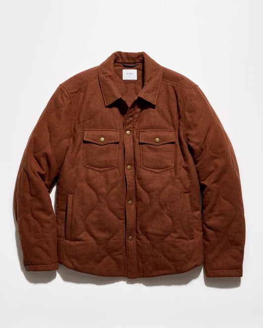 Billy Reid Onion Quilted Theo Shirt Jacket
