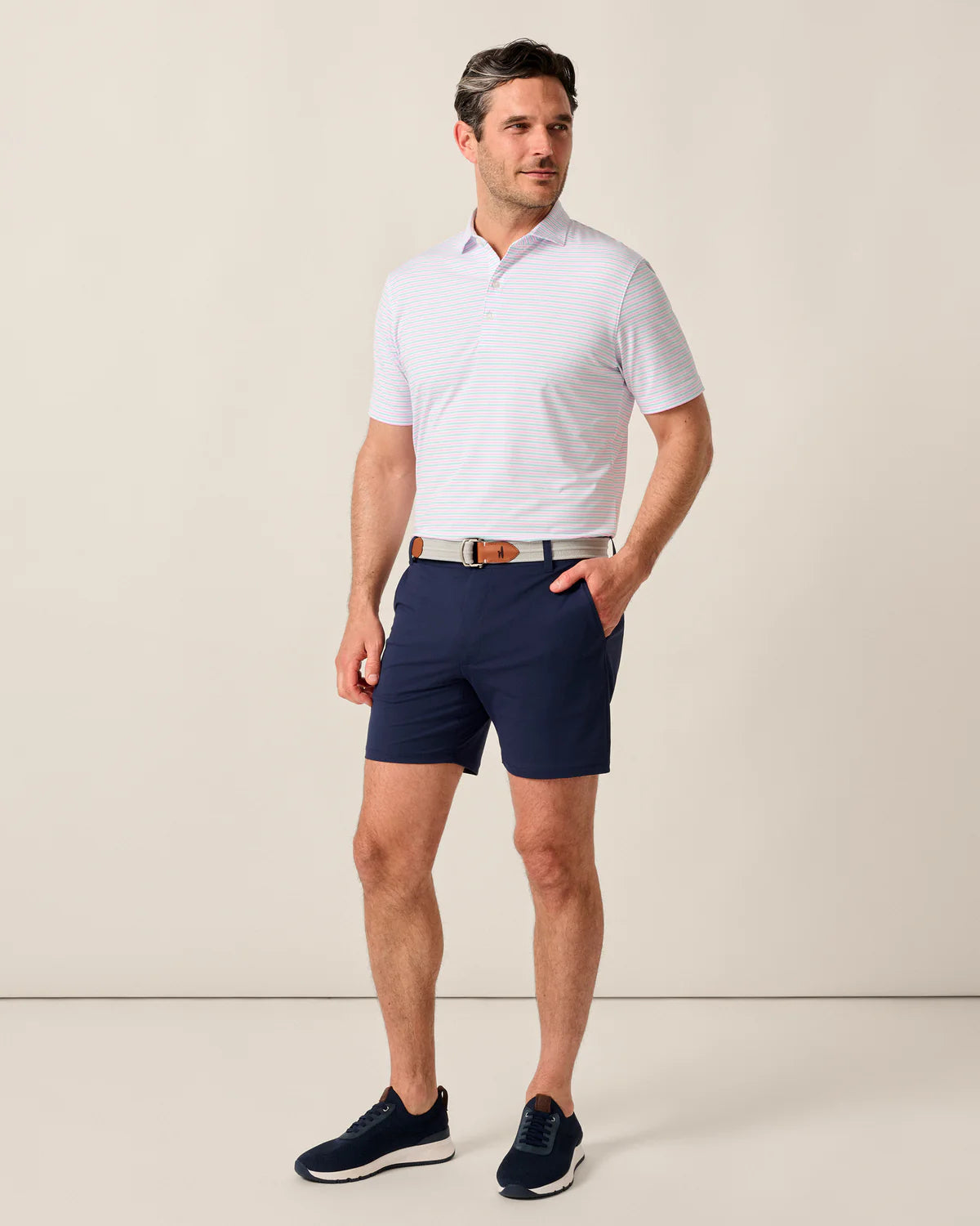 Johnnie-O Fusion Knit Performance Pull-On Short