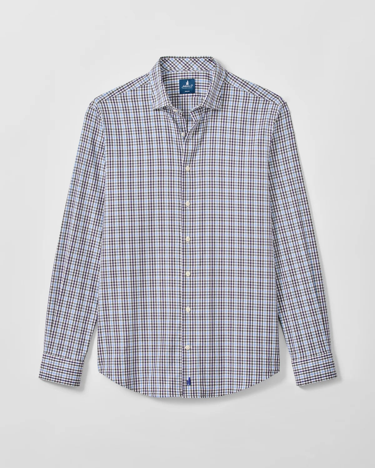 Johnnie-O Natural Performance Button Down Shirt - Highland Pane