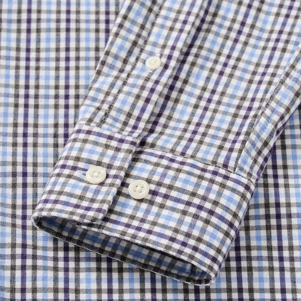 Johnnie-O Natural Performance Button Down Shirt - Highland Pane