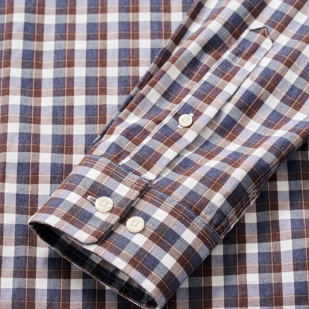 Johnnie-O Natural Performance Button Down Shirt - Oak Bluffs Plaid