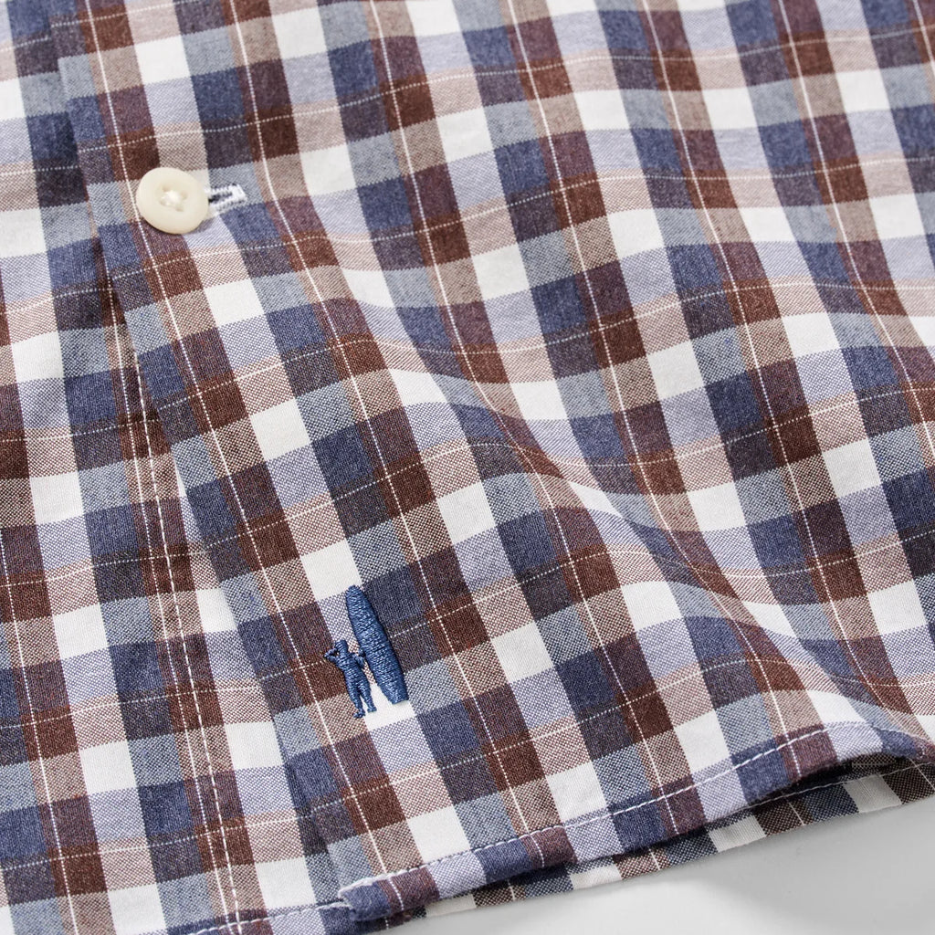 Johnnie-O Natural Performance Button Down Shirt - Oak Bluffs Plaid