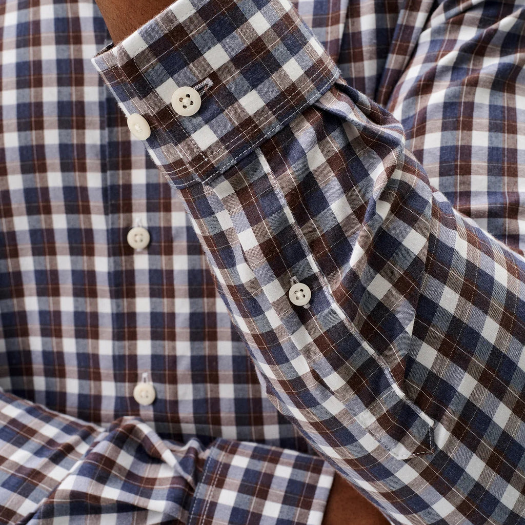 Johnnie-O Natural Performance Button Down Shirt - Oak Bluffs Plaid