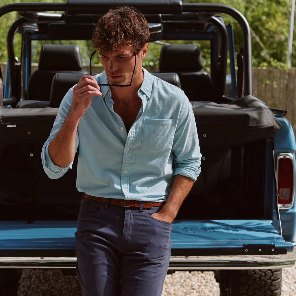 Fair Harbor Salty Oxford Shirt
