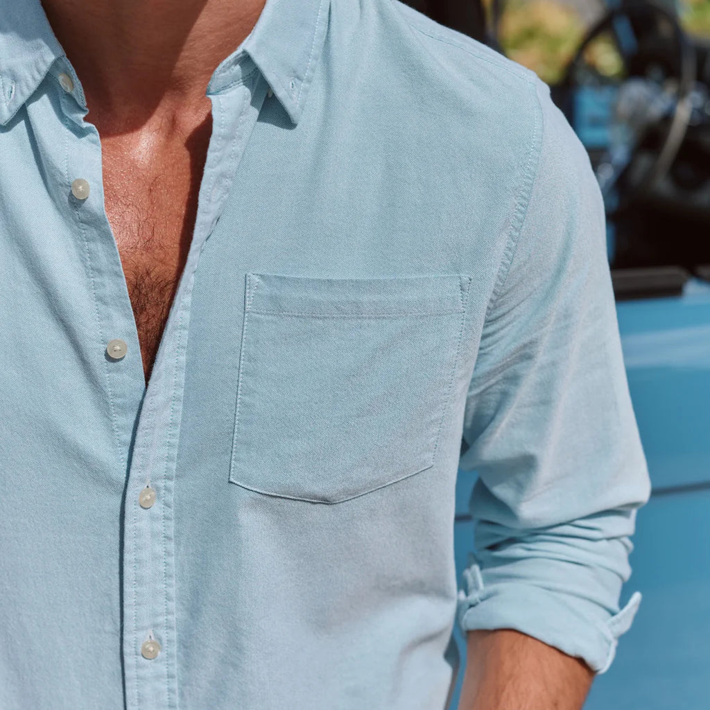 Fair Harbor Salty Oxford Shirt